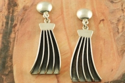 Day 18 Deal - Native American Jewelry Sterling Silver Post Earrings